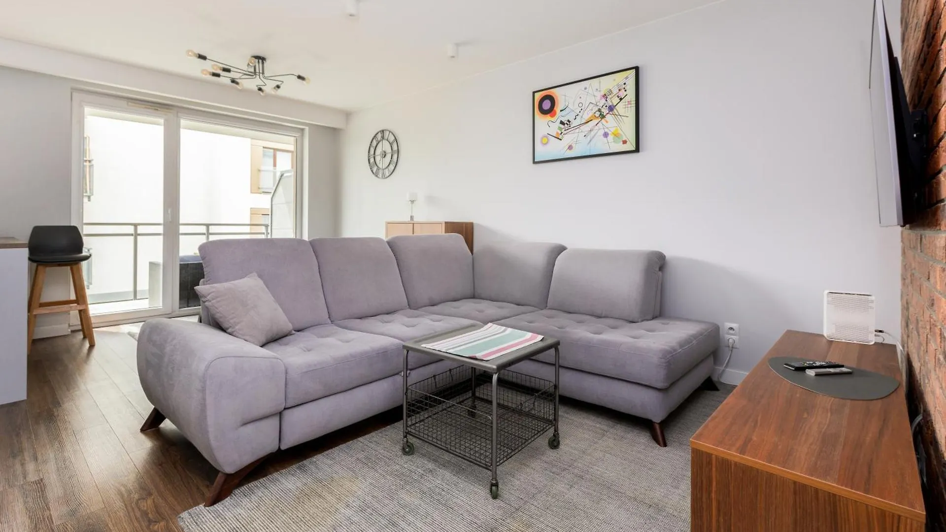 Mysliwska Modern Apartment location